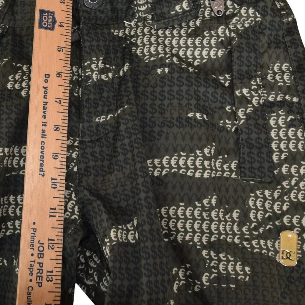 DC Camo Snow Pants YXL Exotex 5000 Gorpcore Ride Euros Streetwear Print